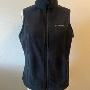 Columbia Black Fleece Vest